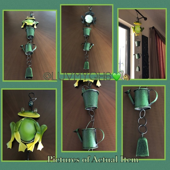 Frog Wind Chime Wall Decor🎉HP🎉 - Picture 2 of 3